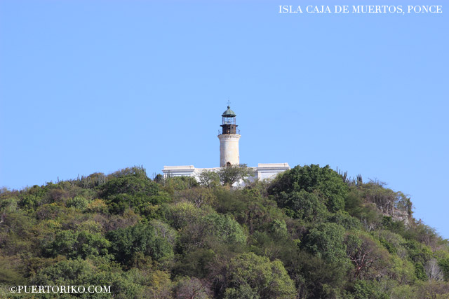 Faro (lighthouse) Isla Caja de Muertos Ponce, Puerto Rico